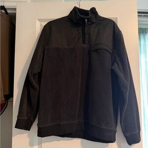 Zara Black Quarter-Zip Pullover